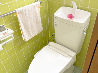 トイレリフォーム イベント特価でお得に取り替えたトイレ