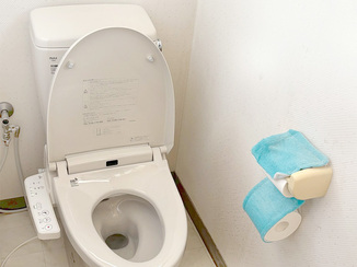 トイレリフォーム 節水性と清掃性を両立したトイレ